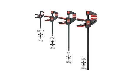 Serre-joint "une main" de table EZL 450/80 BE-EZL45-8 3