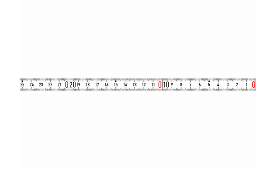 Mètre à ruban, autocollant BM-357004001-RNL-SK