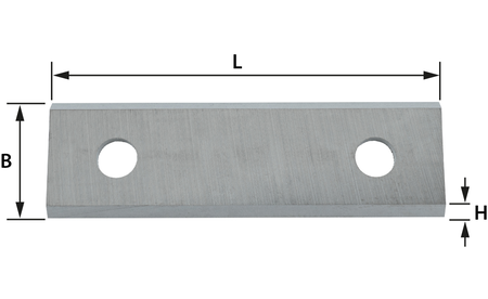 Couteau réversible HM 12 x 9 x 1,5 pour fraise à affleurer E-00562 1