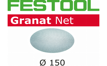 Disques abrasifs STF D150 P100 GR NET F-203304