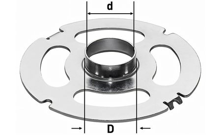 Bague de copiage KR-D 19,05/OF 2200 F-495340