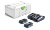 Festool Set énergie SYS3 18V 2x4,0/TCL6 DUO F-577109 1