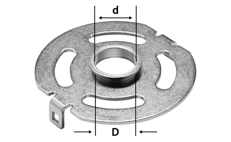 Bague de copiage KR-D 24,0/OF 1400 F-492182