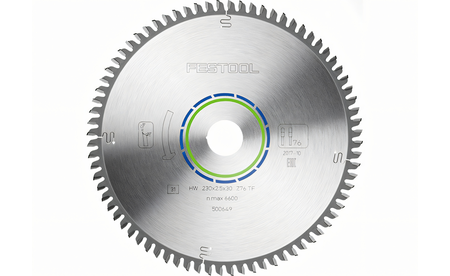 Lame de scie circulaire HM 230X2,5X30 TF76 F-500649