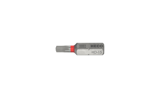 Embouts, HECO-Drive, HD-15, rouge, 2 pcs. HC-59155