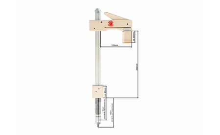 Serre-joint d'établi Adaptateur Basic 250/19 KL-AB-2519 5