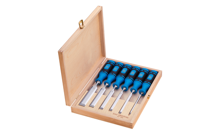 Jeu de ciseaux à bois 2-K de KIRSCHEN en coffret bois, 6 pièces KI-1108000