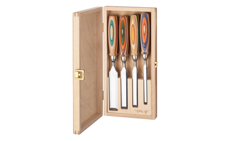 Jeu de ciseaux à bois "W.I.N.A.C" de KIRSCHEN dans un coffret en bois, 4 pièces KI-1145000 9