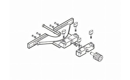 Guide parallèle avec réglage micrométrique T-WP-T5-046