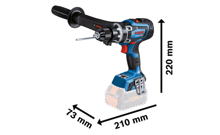 BOSCH GSB 18V-150 C Professional Perceuse-visseuse à percussion sans fil B-0-601-9J5-105 1