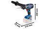 BOSCH GSB 18V-150 C Professional Perceuse-visseuse à percussion sans fil B-0-601-9J5-105 1