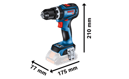 BOSCH GSB 18V-90 C Professional Perceuse-visseuse à percussion sans fil B-0-601-9K6-105 1