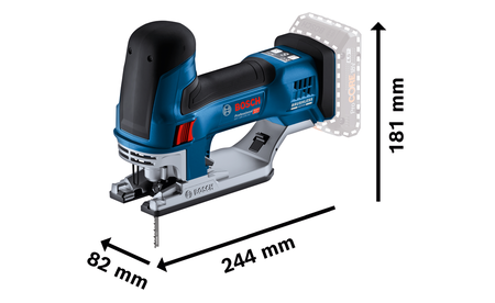 Scie sauteuse sans fil BOSCH GST 18V-155 SC Professional B-0-601-5B0-002 2