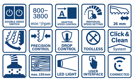 Scie sauteuse sans fil BOSCH GST 18V-155 SC Professional B-0-601-5B0-002 4