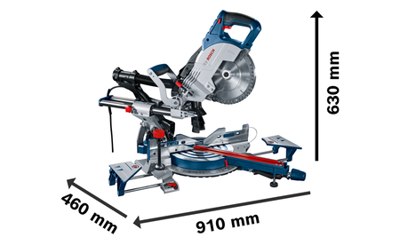 BOSCH GCM 8 SJL Scie à panneaux professionnelle B-0-601-B19-100 2