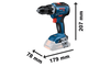 BOSCH GSR 18V-55 Professional Perceuse-visseuse sans fil B-0-601-9H5-204 2