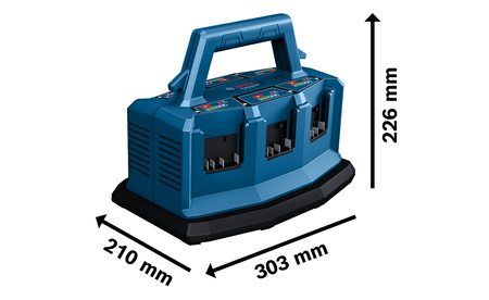 BOSCH GAL 18V6-80 Professional Chargeur de batterie B-1-600-A01-U9L 1