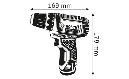 BOSCH GSR 12V-15 Professional Perceuse-visseuse sans fil B-0-601-868-10H 2