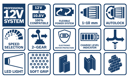 BOSCH GSR 12V-15 Professional Perceuse-visseuse sans fil B-0-601-868-10H 3