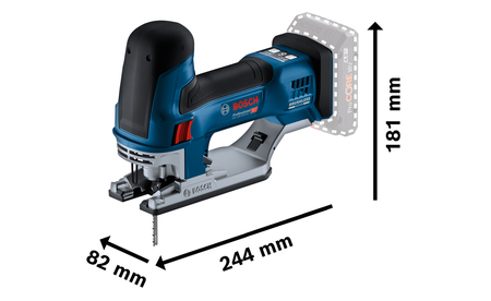 BOSCH GST 18V-155 SC Professional Scie sauteuse sans fil B-0-601-5B0-000 1