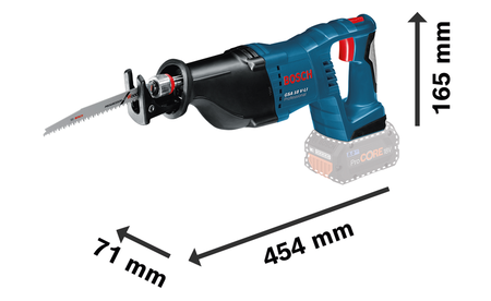 BOSCH GSA 18V-LI Professional Scie sabre sans fil B-0-601-64J-007 1