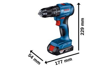 BOSCH GSB 18V-45 Professional Perceuse-visseuse à percussion sans fil B-0-601-9K3-305 1