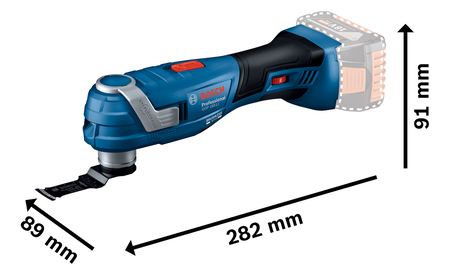 BOSCH GOP 18V-34 Professional Cutter multifonctions B-0-601-8G2-000 1