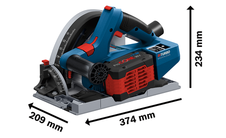 BOSCH GKT18V-52GC Kit Professional Scie plongeante sans fil BITURBO B-0-615-990-M0A 2