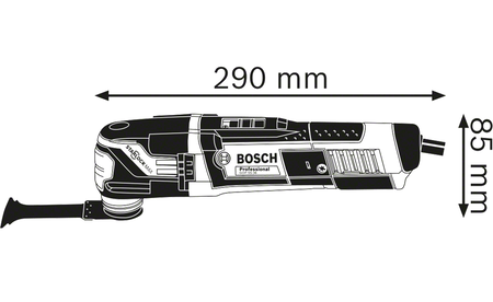 BOSCH GOP 55-36 Professional Cutter multifonctions B-0-601-231-101 2