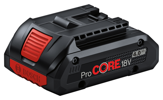 BOSCH ProCORE18V 4.0Ah Professional Pack de batteries B-1-600-A01-6GB