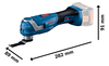 BOSCH GOP 18V-34 Professional Cutter multifonctions B-0-601-8G2-002 1