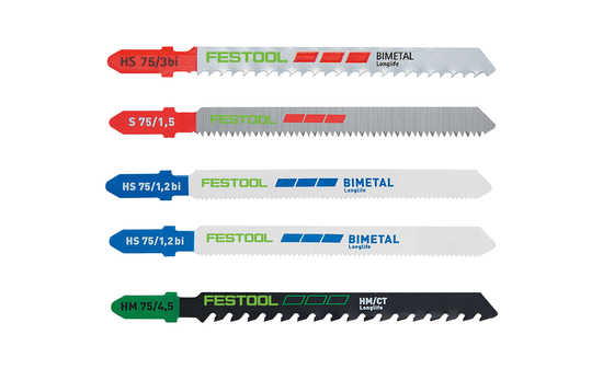 Festool Jeu de lames de scie sauteuse STS-Sort/21 P/M/B F-578072