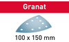 Feuille abrasive Granat STF DELTA/9 P120 GR/100 F-577546