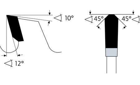 Lame de scie circulaire HM 350 x 3,5/2,5 x 30 mm, Z=28 FWF K-111250-350-010 1