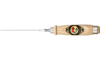 Ciseau à bois KIRSCHEN avec manche en hêtre blanc, 2 mm KI-1001002