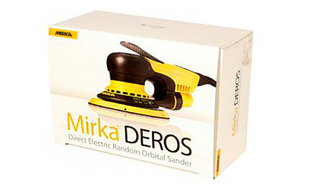 Mirka DEROS II 650 150mm Hub 5.0 plus Abranet SET-DEROS150-NET 5