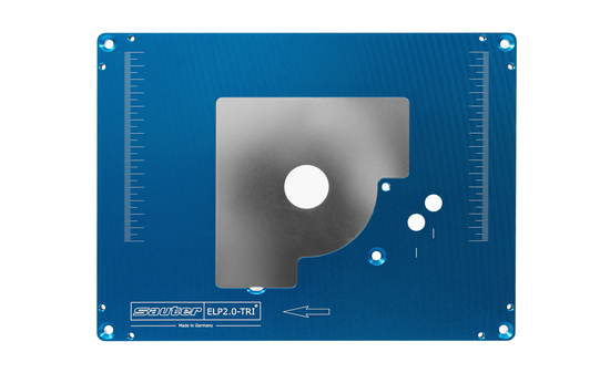 sauter plaque d'insertion ELP2.0-TRI avec plaques de réduction SA-ELP2.0-TRI | © sauter GmbH