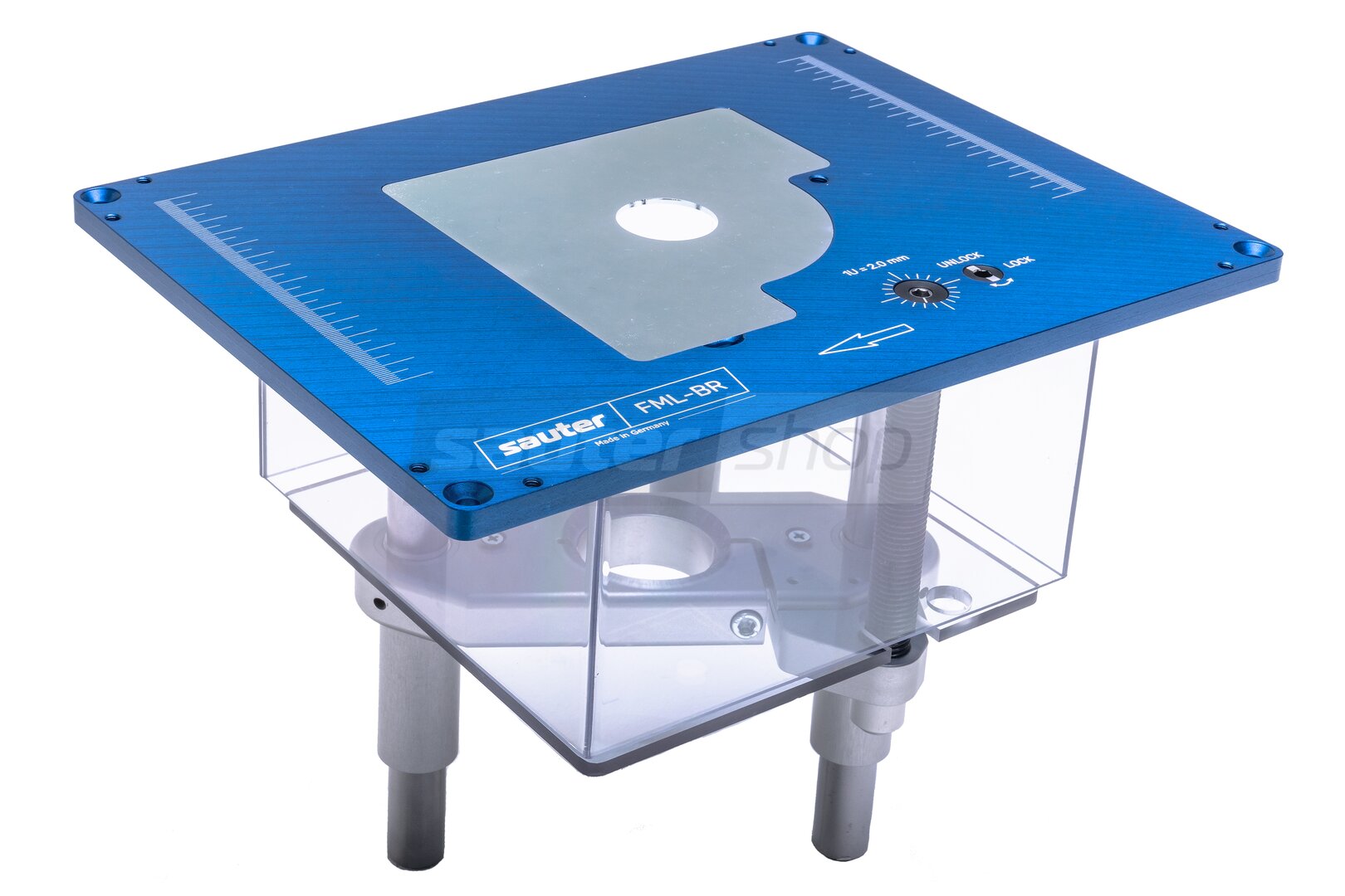 EBERTH Table de fraisage pour défonceuse (870 x 330 mm Table de travail,  155 mm Diamètre du pied de la défonceuse, 280 mm de - Cdiscount Bricolage