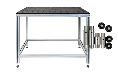 Table multifonctions Vario-Bench - Gris SET-VB-ALL-GREY