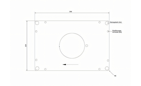 sauter plaque d'insertion ELP2.0-TP avec plaques de réduction SA-ELP2.0-TP 5 | © sauter GmbH