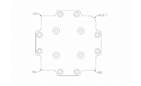 Set de gabarits de fraisage pour rayon extérieur FO-ROR1 2 | © sauter GmbH