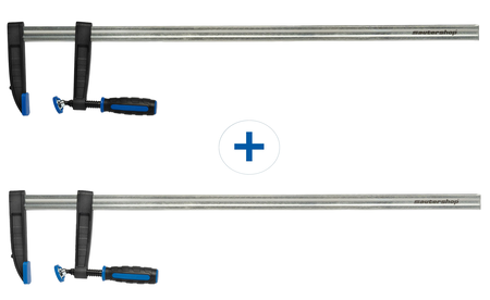 Serre-joint en fonte malléable SET sauter 800 mm HE-TC-2X800 | © sauter GmbH