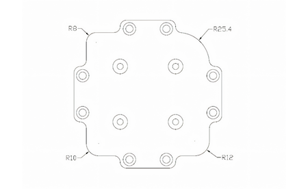 Kit gabarits de fraisage pour rayon extérieur SET-ROR1 3 | © sauter GmbH