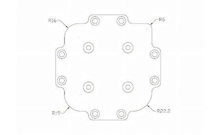 Kit gabarits de fraisage pour rayon extérieur SET-ROR1 4 | © sauter GmbH