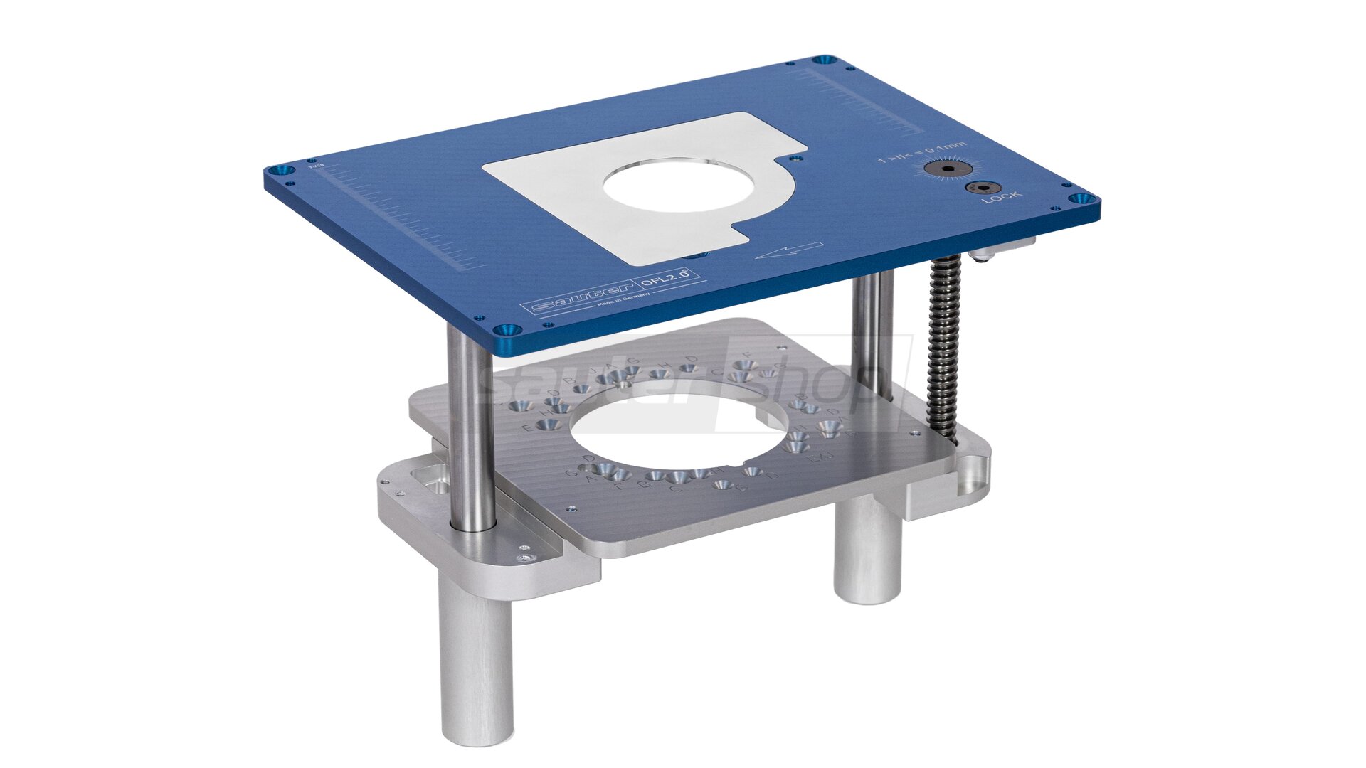 Aluminium Routeur Table Insert Plaque Électrique Bois Fraisage