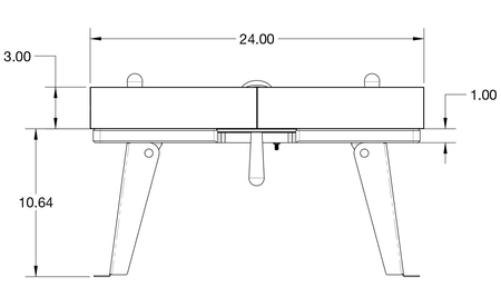 WOODPECKERS StabilMax RT Table de fraisage compacte W-SMRT 15