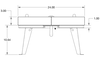 WOODPECKERS StabilMax RT Table de fraisage compacte W-SMRT 15