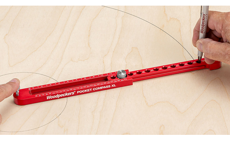 WOODPECKERS Boussole de poche XL W-PCOMPXL24 1