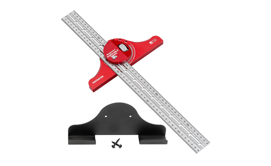 Règle Woodpeckers in-Dexable Protractor W-I-P18B-M